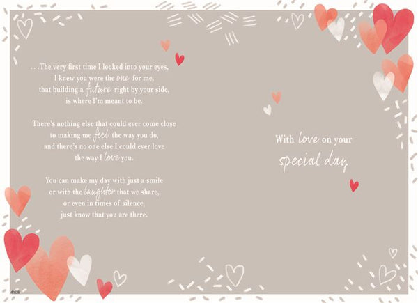 One i love birthday card - sentimental verse