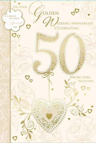 Your Golden wedding anniversary card