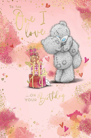 Me to you One I love birthday card