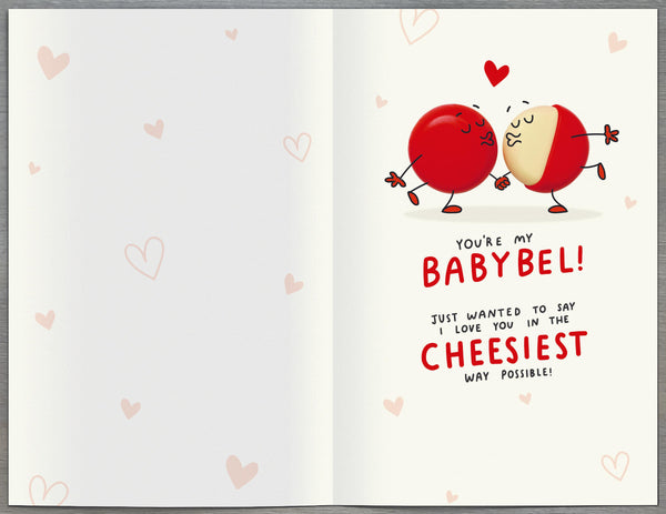 Funny Valentine’s Day card - Cheese