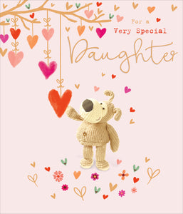 Daughter Valentine’s Day card - Boofle