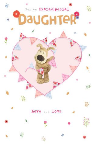 Daughter birthday card - Boofle