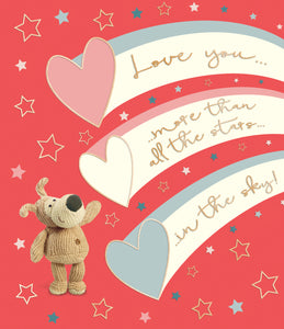 Boofle Valentine’s Day card