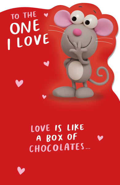 Funny Valentine’s Day card - POP UP hearts