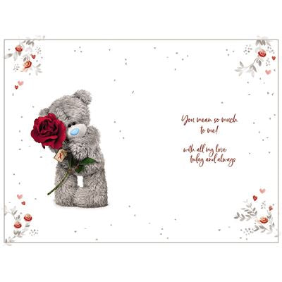 Me you Wife anniversary card : 3D lenticular