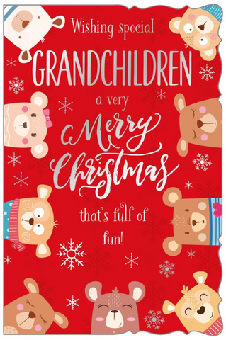 To Grandchildren Christmas card