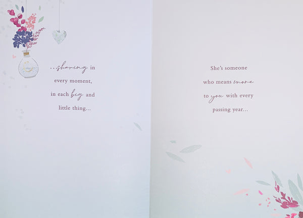 Wife birthday card - sentimental verse