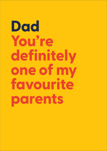 Dad funny birthday card - funny card