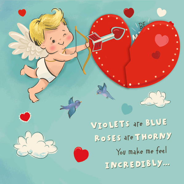 Funny Valentine’s Day card - Cupid