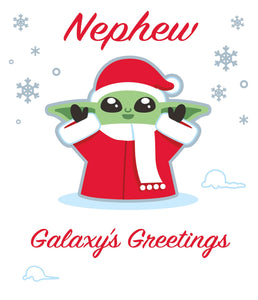 Nephew Christmas card - Star Wars