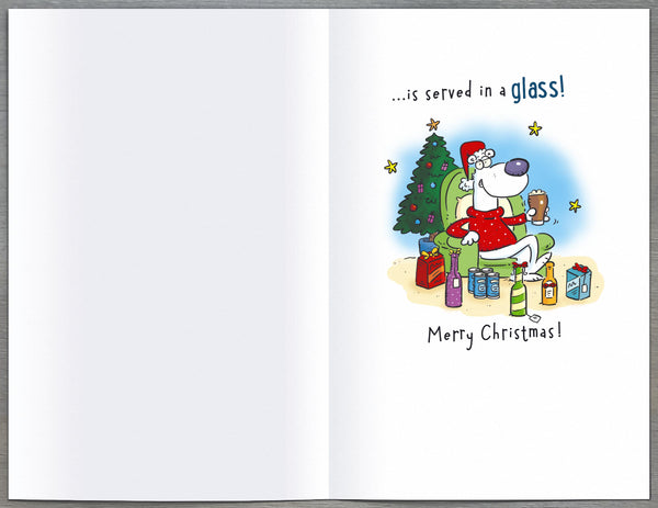 Dad Christmas card - funny