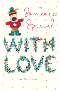 Someone Special Christmas card - Boofle