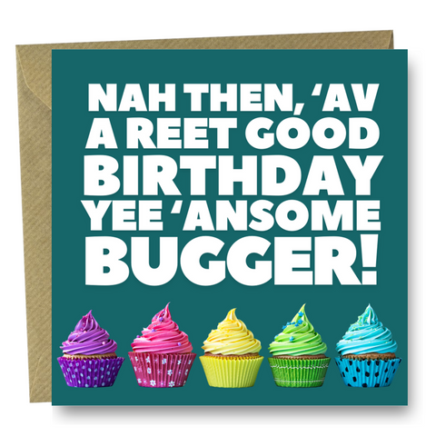 Funny Birthday card - Yorkshire card