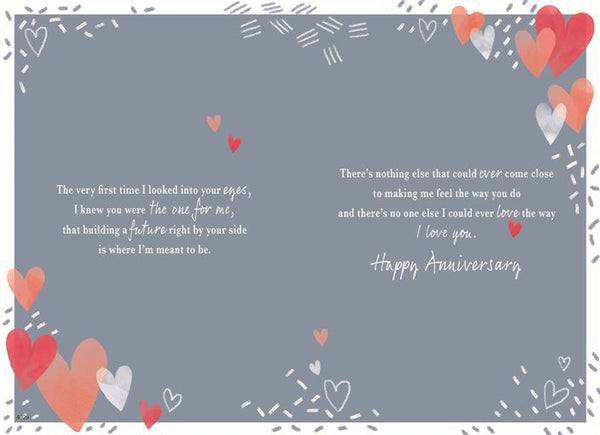 Husband anniversary card - sentimental verse