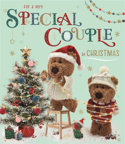 Special couple Christmas card- cute bears