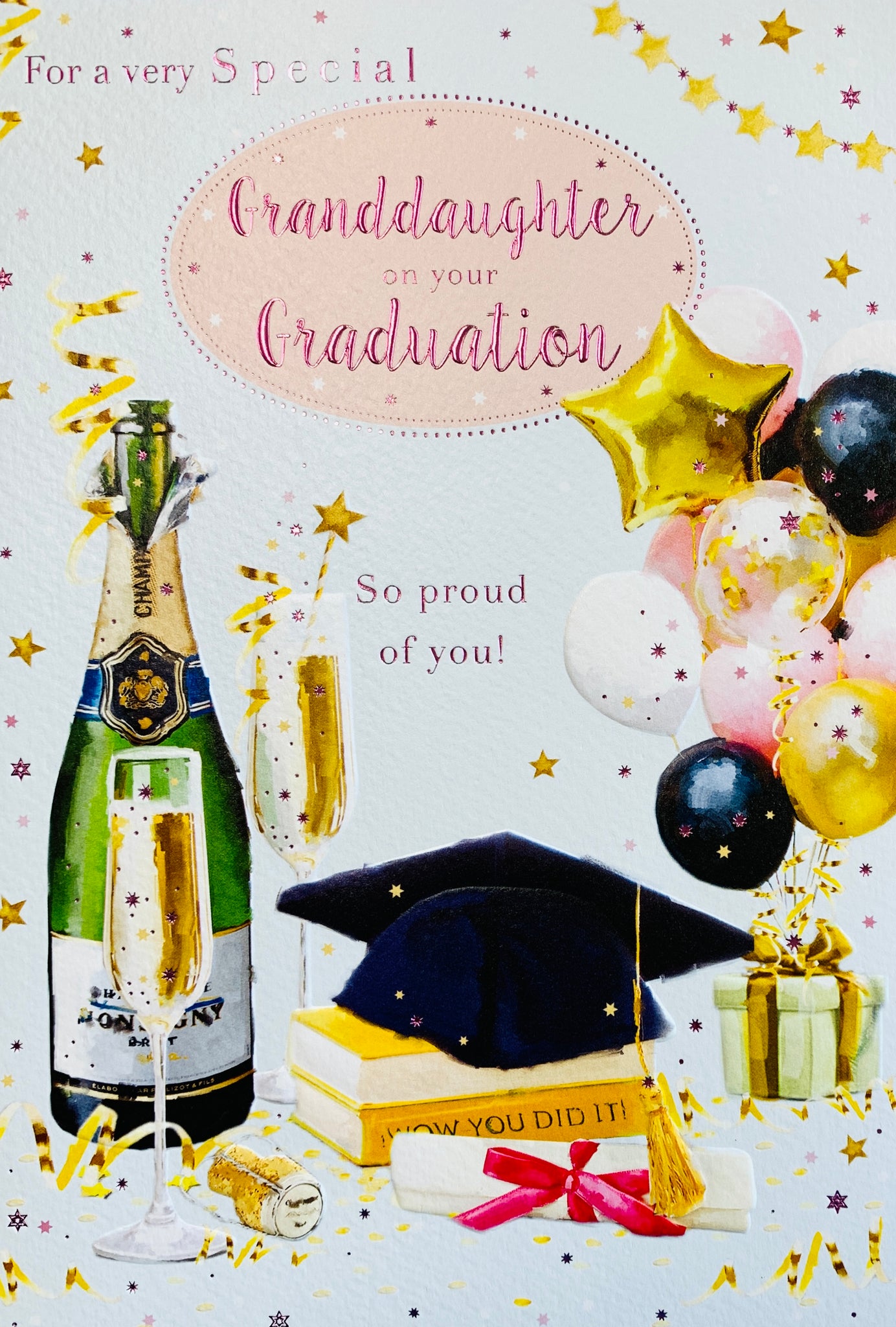 Granddaughter Graduation card