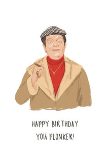 Funny birthday card - Only fools