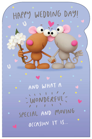 Funny wedding day card