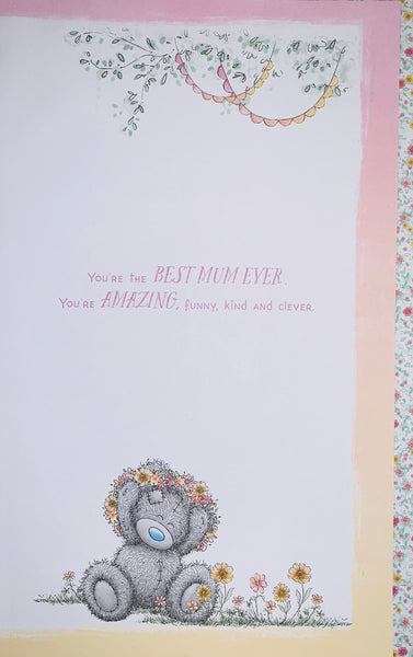 Me to you Mum birthday card - large card