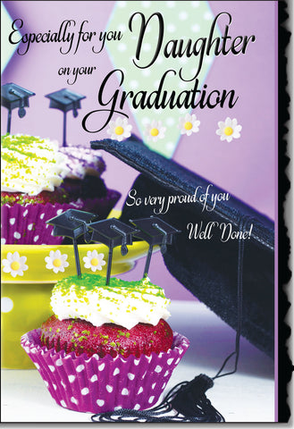 Daughter graduation card - sentimental verse