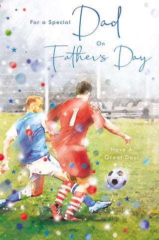 Dad Father’s Day card- football