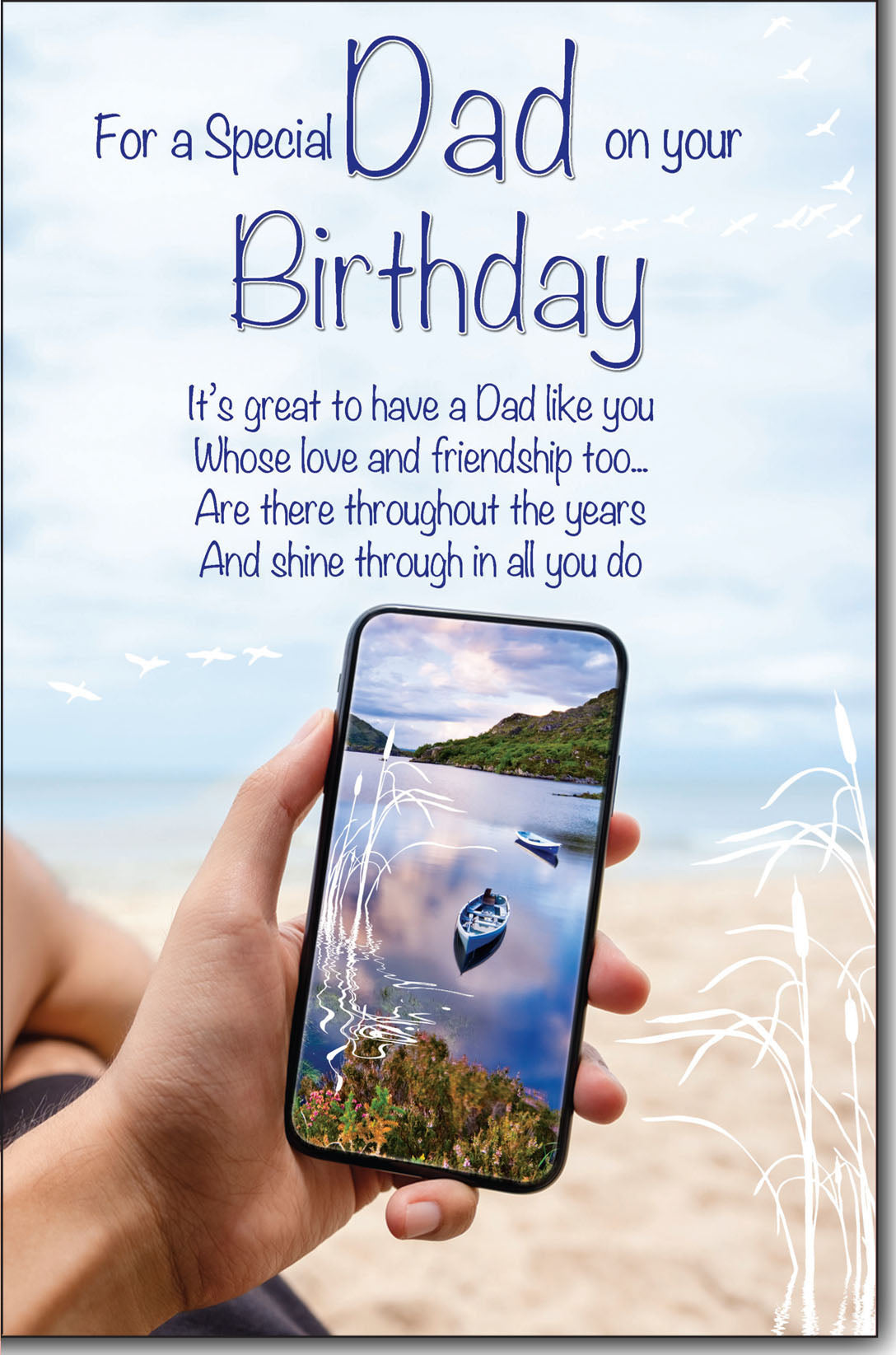 Dad birthday card - sentimental verse