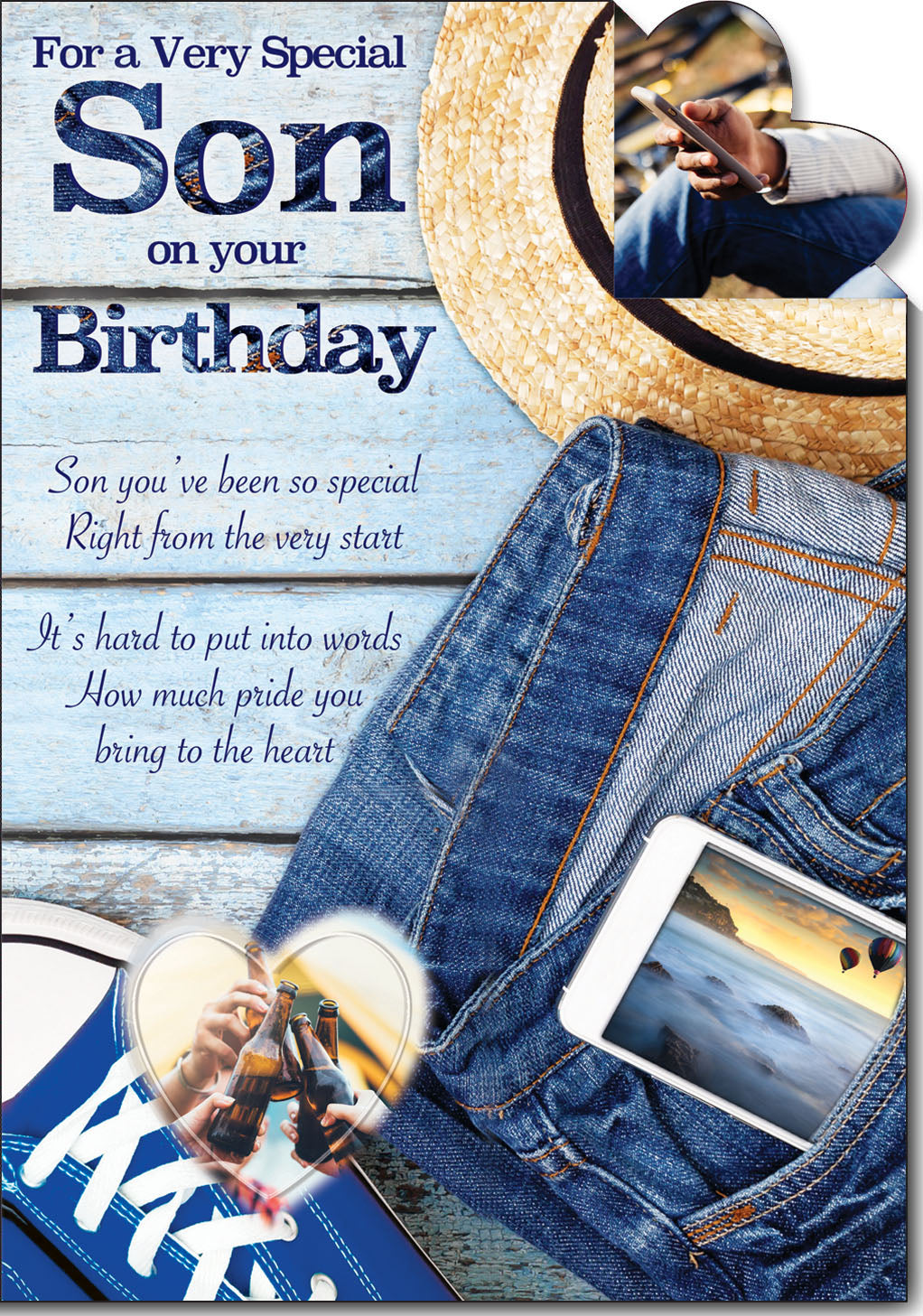 Son birthday card- sentimental verse