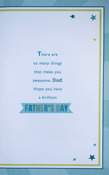 Dad Father’s Day card- best Dad ever