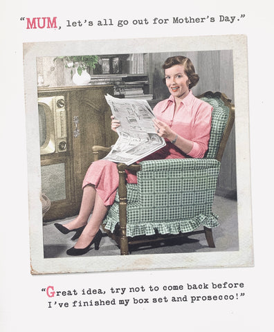 Funny old photographic Mum Mother’s Day card