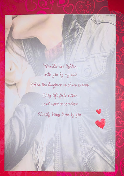 Husband Valentine’s Day card- sentimental verse