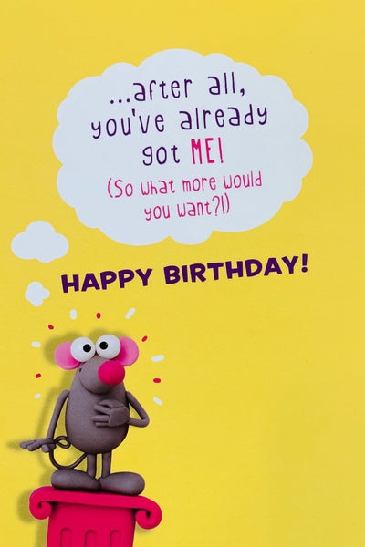 Sister birthday card - funny