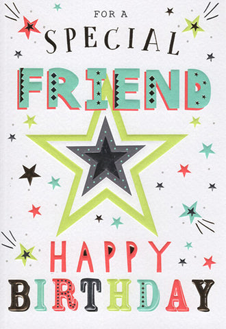 Friend birthday card