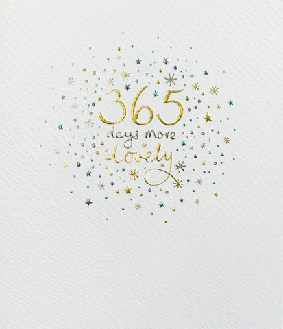 General birthday card for her- 365 days more lovely