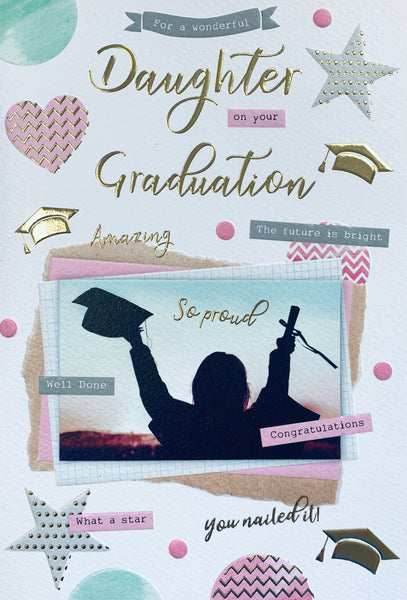 Daughter Graduation Card – Cards Through The Post.com